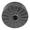 Vestil Semi Steel Wheel 8x3 Silver WHL-MA-8X3 - alternate 2